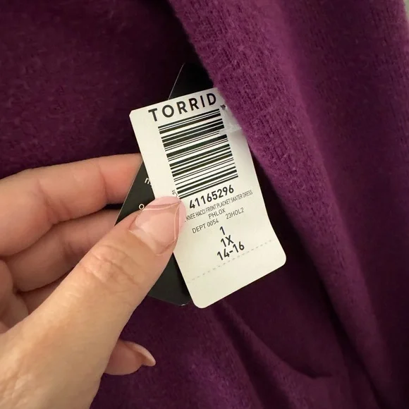 Torrid 1x Dress 💜 - Picture 10 of 10